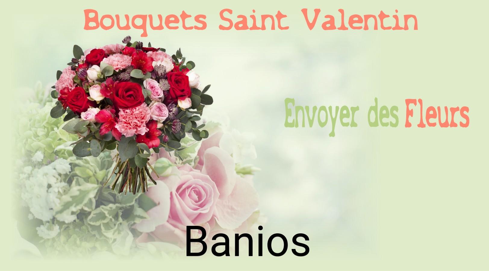 Roses de Saint-Valentin livrées à Banios